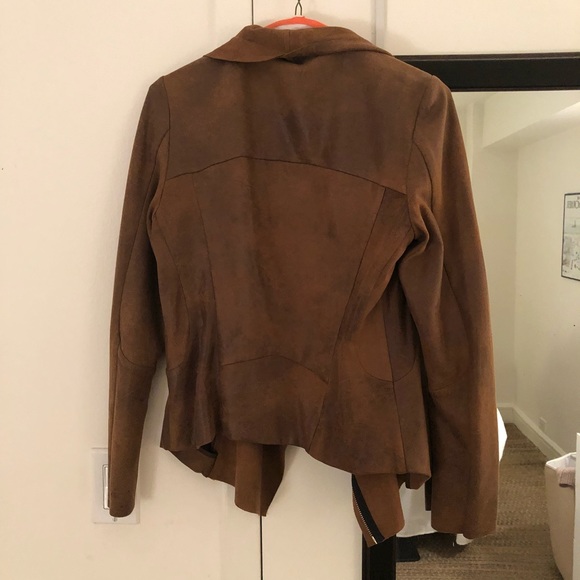 Faux Suede Zara Wrap Jacket - Picture 4 of 5
